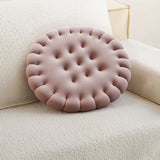 round thickened biscuit seat cushion 08126