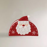 santa ceramic napkin holder 08110