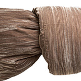 sateen finish bow shaped throw pillow details 
