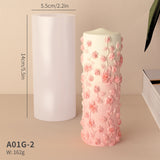 silicone candle mold size chart