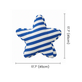 starfish throw pillow dimensions size chart