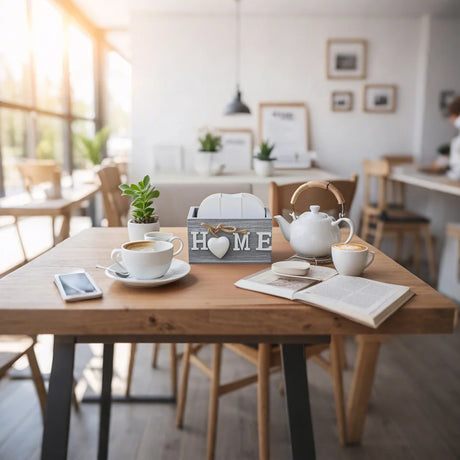 table coaster on a coffee table