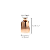 tall rose gold vase dimensions size chart