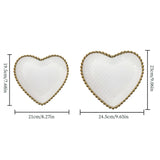 tray with beaded edge size chart