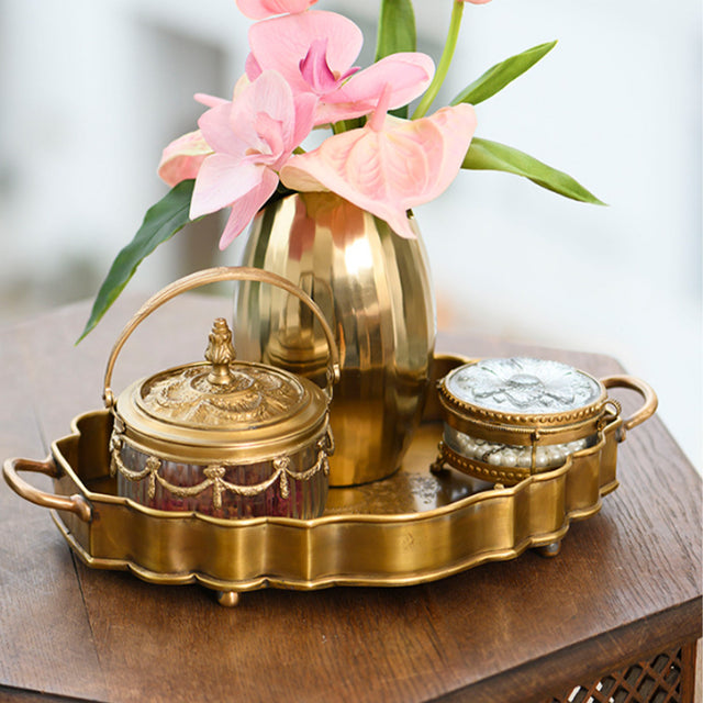 vanity jar on the table
