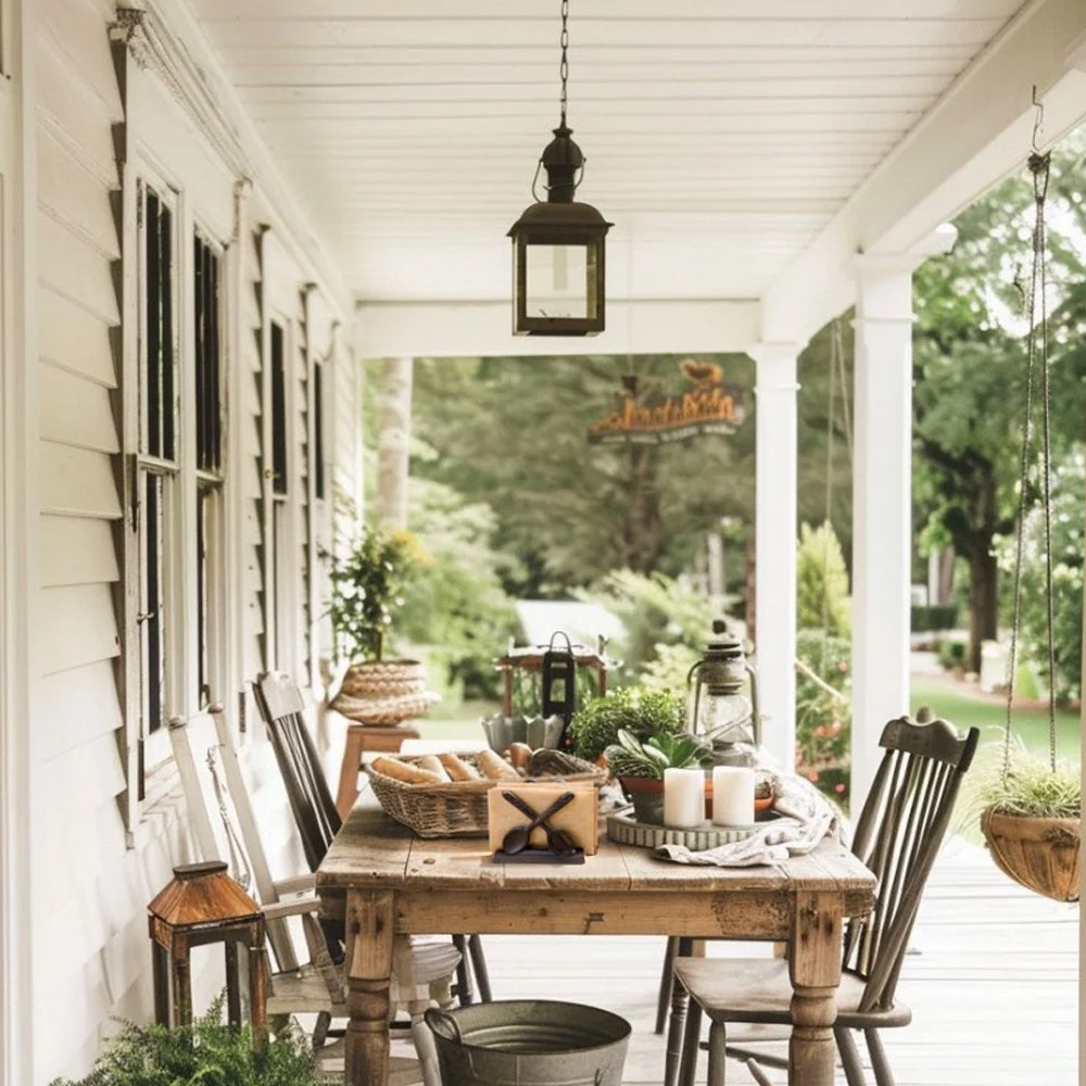 vintage cast iron brown fork knife shaped napkin holder on the table
