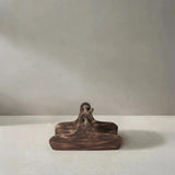 vintage handmade wood serving tray