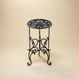 vintage metal plant stand