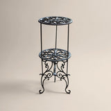 vintage metal plant stand