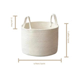 white laundry bakset size chart