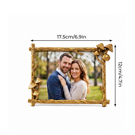 white picture frame family photo