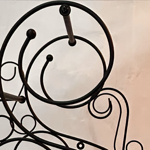 wine rack detail