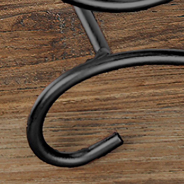 wine rack detail