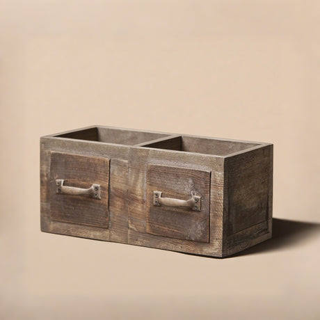 wood planter box drawer