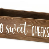 wood storage box details