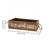 wood storage box size chart
