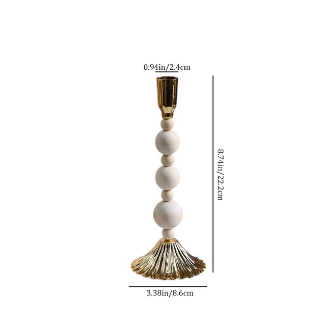 wooden roman column decorative candlestick size chart