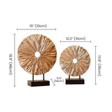 wooden sunburst sculptures dimensions size chart