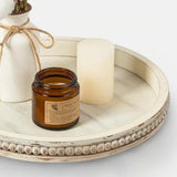 wooden tray details